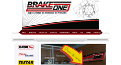 Desktop Screenshot of brakeone.com.mx